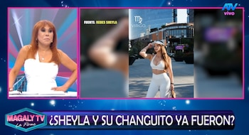 Sheyla Rojas en el ojo