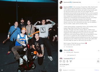 Hayley Williams habla por primera vez tras la muerte de su ex esposo, Chad Gilbert