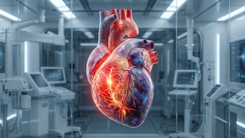 Descubren que una región del corazón resiste mejor ante un paro cardíaco