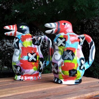 Como hobbie intervino jarras de