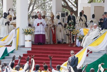 Pope Francis se despide de