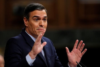 El presidente del Gobierno, Pedro