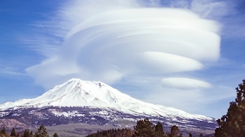 El monte Shasta es un
