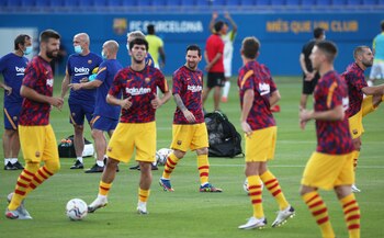 El Barcelona continúa la pretemporada