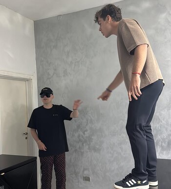 Las imágenes que compartió Franco Colapinto de sus vacaciones en Argentina