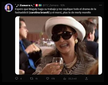 Reacción en redes. (Twitter)