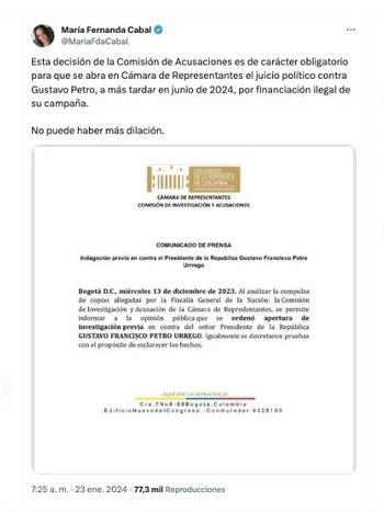 Con este mensaje en su