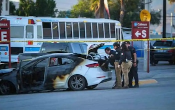 Los cuerpos fueron encontrados dentro