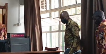 El acusado buscaba un cargo político en Uganda Foto: Corte local