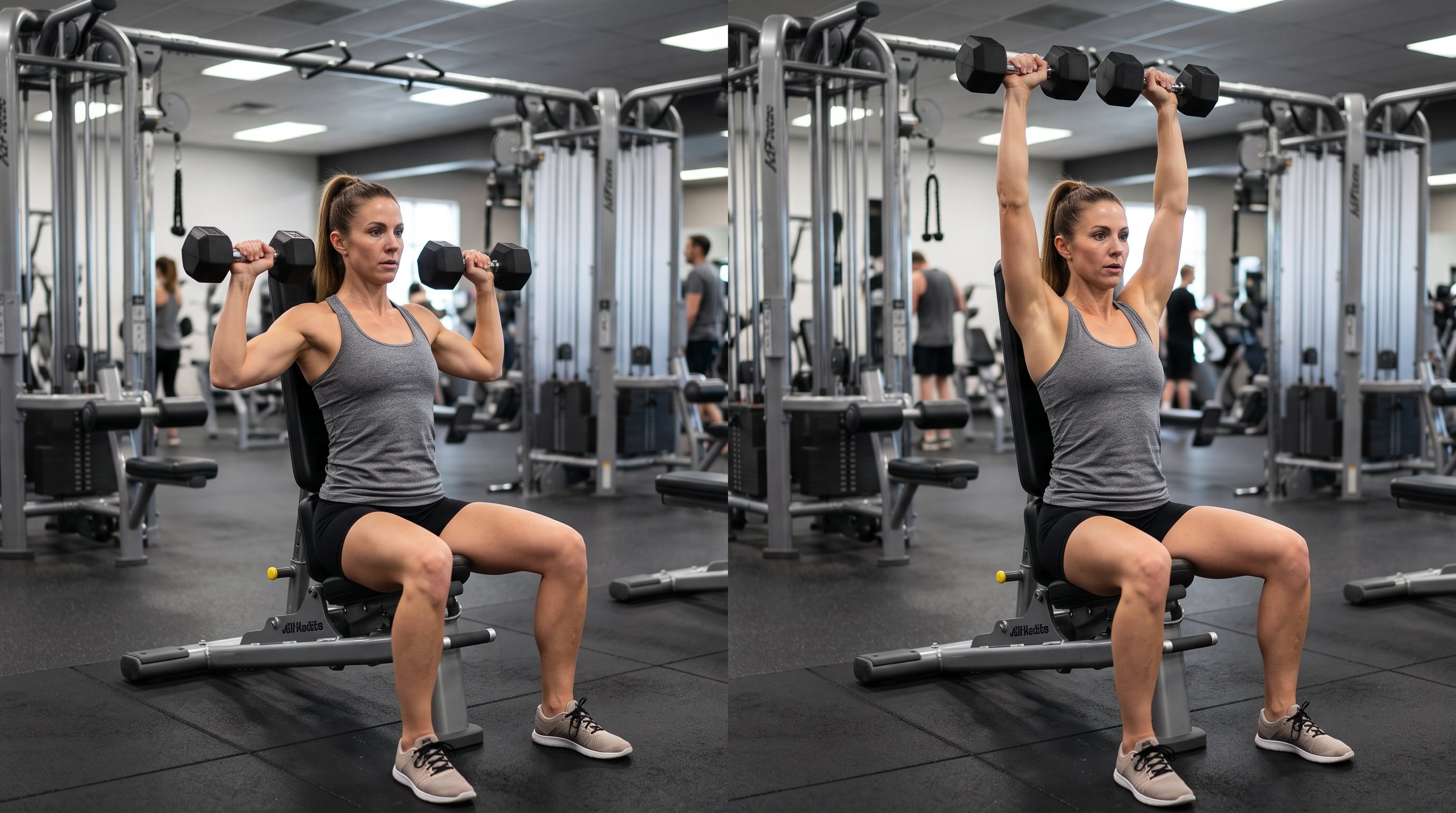 El ejercicio prepara la musculatura para acciones que requieren elevar los brazos por encima de la cabeza (Imagen Ilustrativa Infobae)