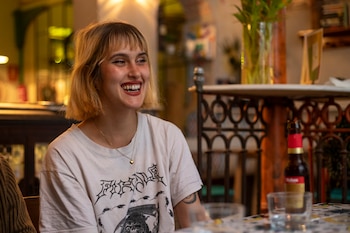 Lara Miera, en la entrevista