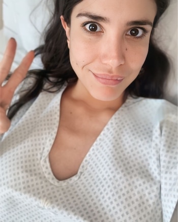 Andrea Rincón compartió imágenes desde