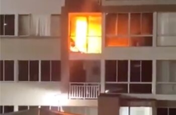 El apartamento ubicado en el