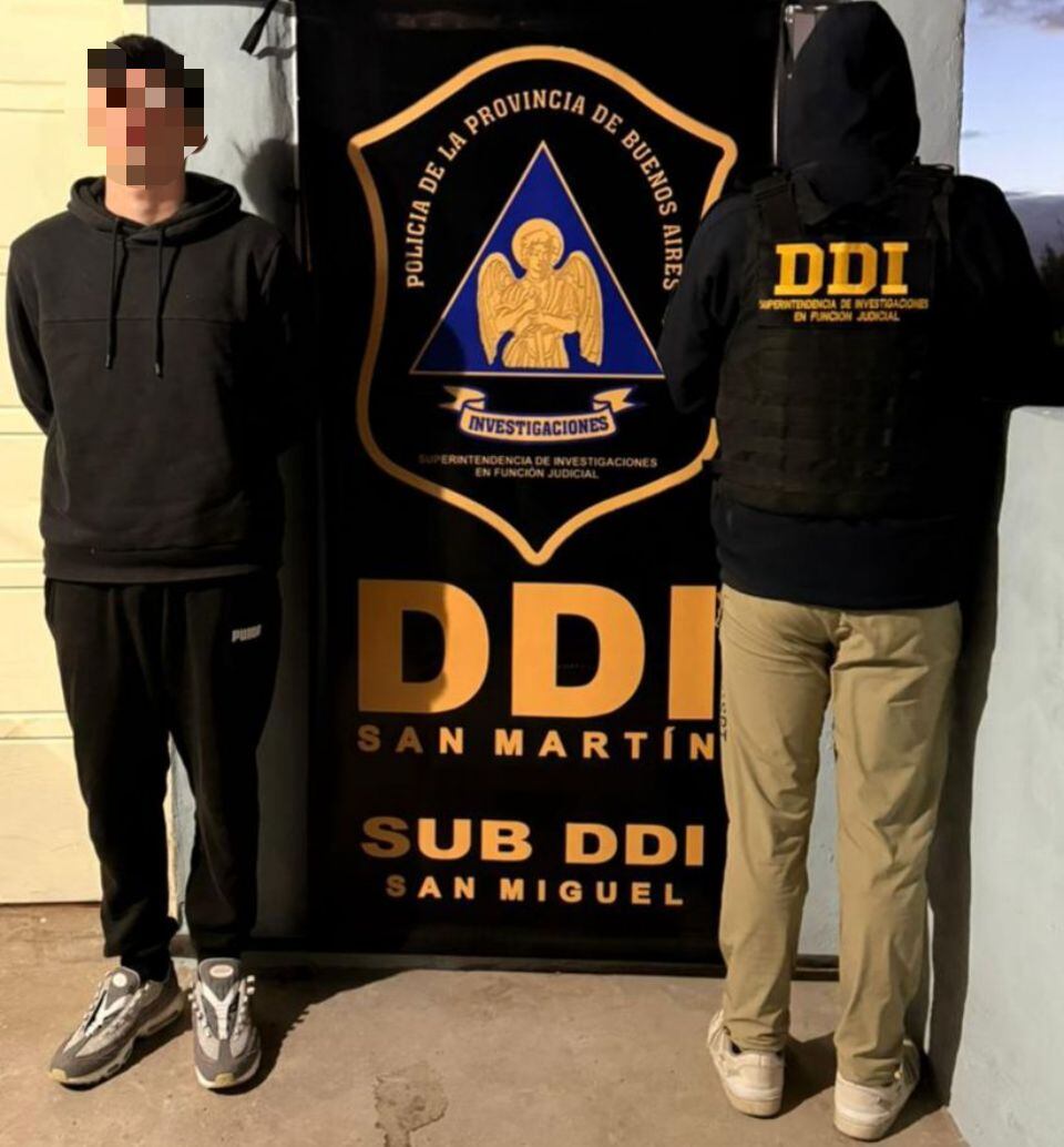 El sospechoso detenido este miércoles: lo acusan de haber participado en el crimen de un hombre de 32 años, ocurrido en julio de 2024