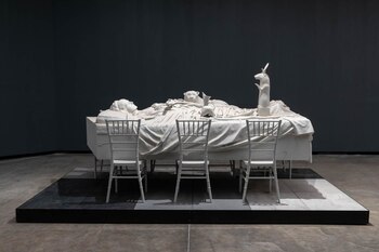 Una de las piezas de