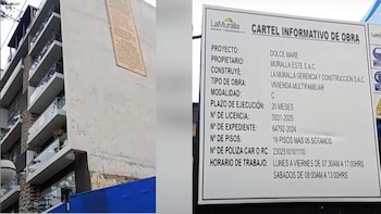 Trabajos en el terreno donde