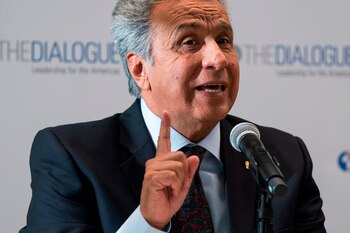 El presidente de Ecuador, Lenín