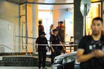 El operativo policial en el