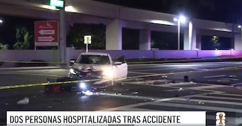 El accidente en Palm Avenue