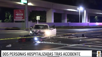 Un accidente en Palm Avenue