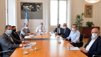 Hoy reunión en Casa Rosada