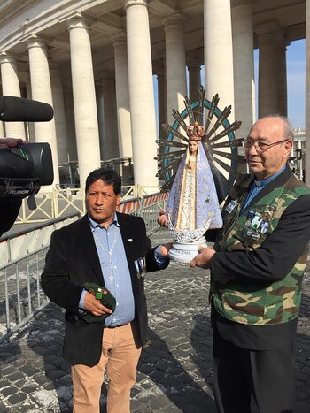 La escultura llegará al país