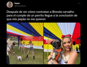 Reacciones a la fiesta canina