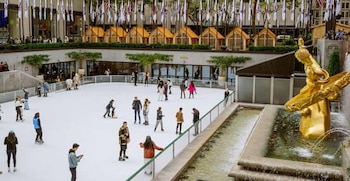 El edificio reconstruido concentrará la recepción de visitantes, entrega de patines, almacenamiento de pertenencias y servicios gastronómicos.