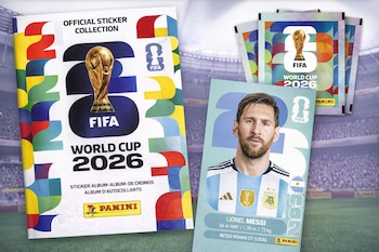 Album de figuritas Panini Mundial 2026