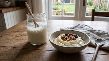 Cuál es la diferencia entre el kéfir y el yogur griego y cuál aporta más beneficios para tu salud intestinal