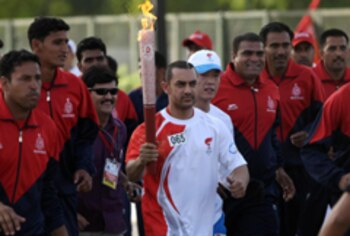 Indian film actor Amir Khan