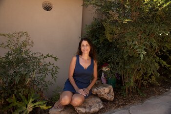 Idit Harel Segal, quien donó