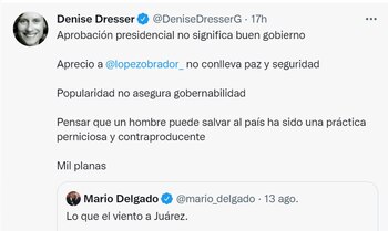 Dresser indicó que el