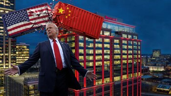 Donald Trump. (Montaje Infobae)