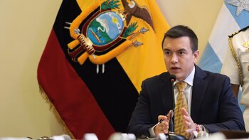 Daniel Noboa enfrenta un gran desafío en materia de seguridad para su gestión (Europa Press)