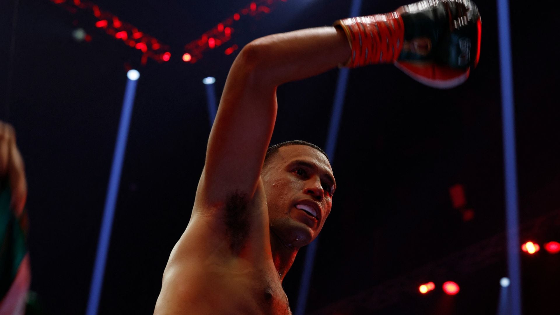Jai Opetaia detuvo a Noel Mikaelian por nocaut técnico en el noveno asalto este sábado 12 de septiembre en la T-Mobile Arena de Las Vegas y llamó al ring a David Benavidez para pactar de manera verbal una pelea en 2027, durante el fin de semana de Cinco de Mayo (REUTERS)