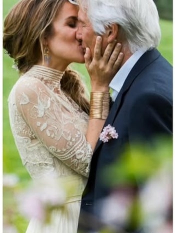 Alejandra Silva celebra ocho años de matrimonio con Richard Gere