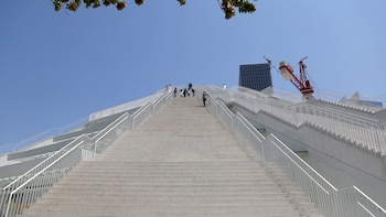 La pirámide fue transformada por