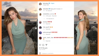 Tatiana Kaer subió imágenes con