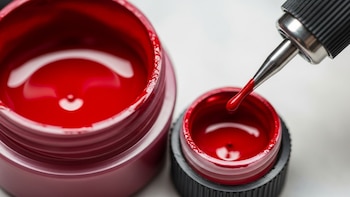 ¿La tinta roja del tatuaje