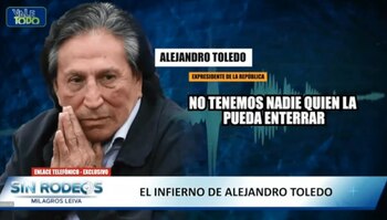 Alejandro Toledo: "No queremos que la incineren"; expresa dolor por la muerte de la madre de Eliane Karp. Captura: Sin Rodeos.