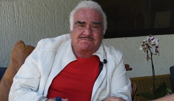 El cantante de ranchera lloró