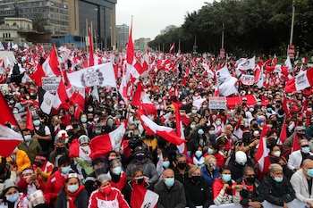 Miles de personas participaron en