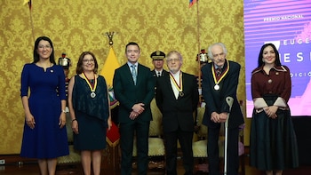 Ecuador reconoció a tres referentes de la cultura y la ciencia con el Premio Eugenio Espejo 2026