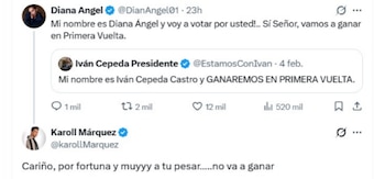 La actriz Diana Ángel manifestó