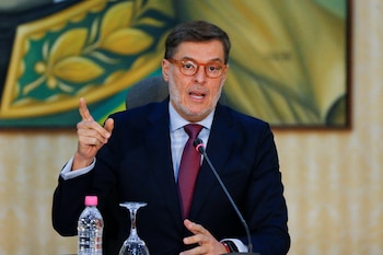 El embajador Félix Plasencia, jefe