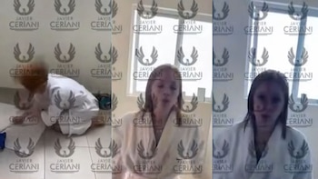 En el videoclip difundido por