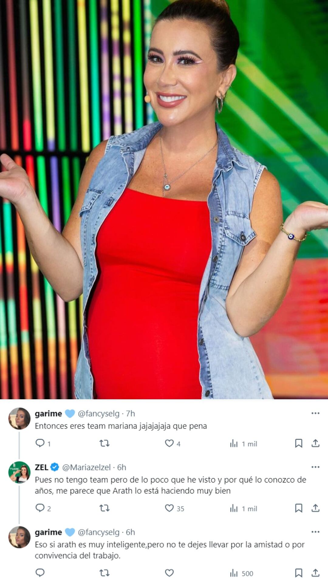 Mariazel dejó en claro que en La Casa de los Famosos apoya a otros habitantes antes que su compañera Mariana Echeverría