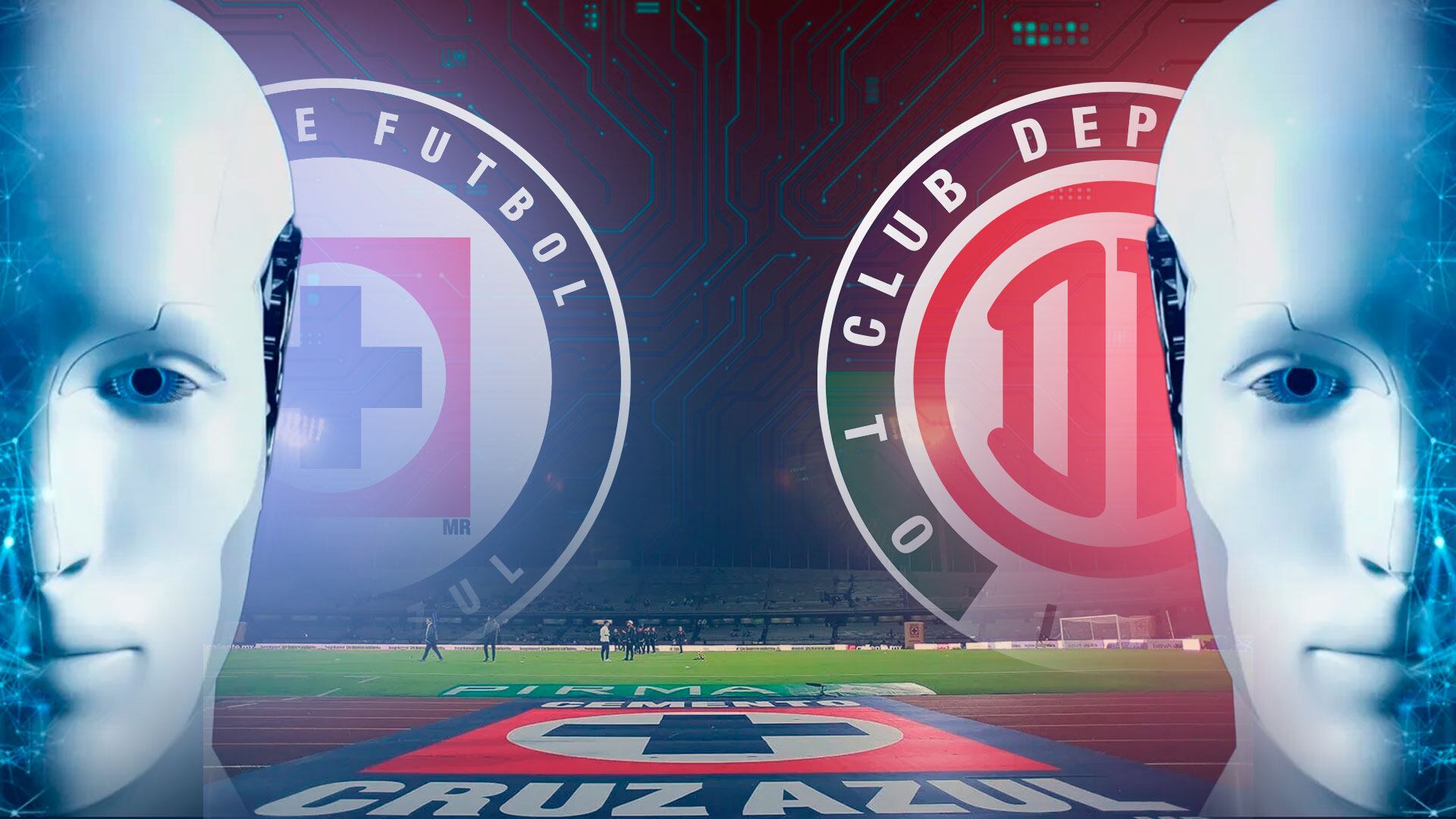 La Inteligencia Artificial predice un empate entre Cruz Azul y Toluca en la jornada 6 del Apertura 2025. Ilustración Jesús Aviles / Infobae México
