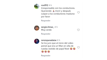 Varios usuarios criticaron la irresponsabilidad